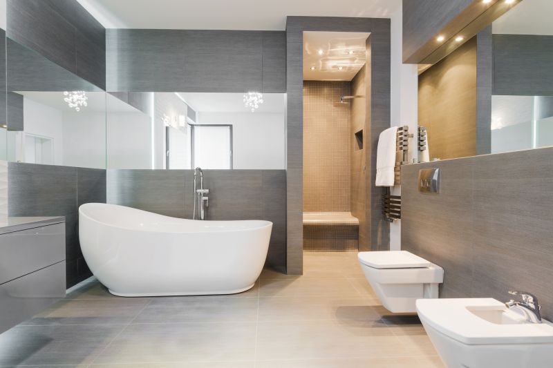 Space-saving Corner Bathtub